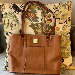 Dooney & Bourke Tan Leather Shoulder Bag Never Worn NWTs!!